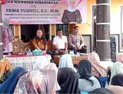 Ketua DPRD Lamsel Lakukan Reses Di Desa Mandah Kecamatan Natar