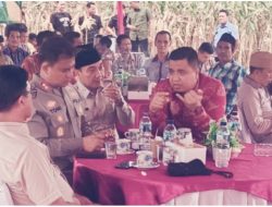 Wakil Ketua DPRD Lamsel Merik Havid Hadiri Panen Raya Jagung Kuartal II Polres Lamsel