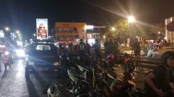 10 personel Satuan Kewilayahan Bandar Lampung Turun Langsung dalam Patroli Malam