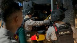 Brimob Lampung Lakukan Evakuasi Tersangka Kasus Pencurian