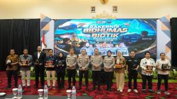 Kapolda dan Wakapolda Lampung Hadiri Rakernis Gabungan Bid Humas dan Bid TIK