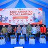 Polda Lampung Gelar Bakti Kesehatan untuk 7.600 Warga dan Luncurkan Layanan Modern