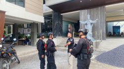 Detasemen Gegana Satbrimob Polda Lampung Laksanakan Patroli Dialogis di Sejumlah Gereja