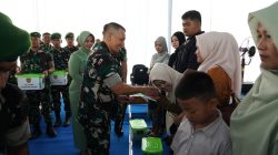 Danrem 043/Gatam Dampingi Kunker Pangdam XXI/RI di Tulang Bawang