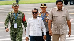 Pangdam XXI/RI dan Forkopimda Sambut Kedatangan Presiden RI di Provinsi Lampung