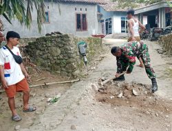 Pengamanan Pembangunan “Jembatan Perintis Garuda”