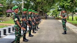 Pangdam XXI/RI Cek Personel dan Pangkalan Kipan C Yonif 144/JY