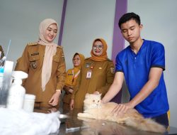 Jihan Nurlela Pastikan Rumah Sakit Hewan Provinsi Lampung Siap Beroperasi