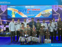 Perkuat Sinergi Antarkabupaten, Bupati Radityo Egi Pratama Hadiri HUT ke-26 Apkasi di Deli Serdang