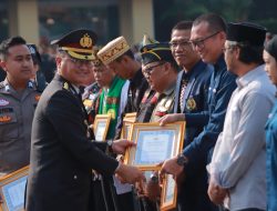 Wakapolda Lampung Pimpin Upacara Hari Bhayangkara ke-80