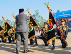 Kapolda Lampung Irjen Pol Helfi Assegaf Terima Penghargaan Nugraha Sakanti