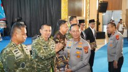 Danrem 043/Gatam Hadiri Syukuran HUT Bhayangkara ke-80 Polda Lampung