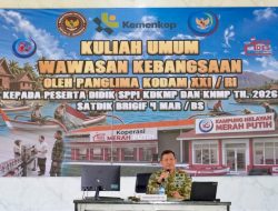 Dihadapan Ratusan SPPI, Pangdam XXI/RI Ungkap Kunci Kepemimpinan Sejati