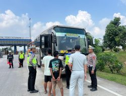 Ditlantas Polda Lampung Intensifkan Ramp Check Bus Selama Libur Sekolah