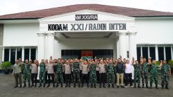 Kolaborasi Kodam XXI/RI dan Polda Lampung untuk Perkuat Program Pemerintah
