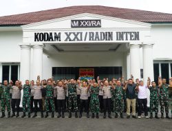Kolaborasi Kodam XXI/RI dan Polda Lampung untuk Perkuat Program Pemerintah
