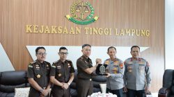 Kapolda Lampung Silaturahmi ke Kejaksaan Tinggi