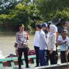 Kapolda Lampung Monitoring Pengamanan Kunjungan Kerja Wakil Presiden RI di Lampung Timur