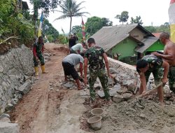 Keempat Pelaksanaan TNI Manunggal Membangun Desa