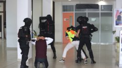 Latihan Simulasi Penanggulangan Keadaan Darurat di Bandar Udara Radin Inten II