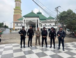 Jaga Kondusivitas Kota Bandar Lampung, Komposit Gegana Brimob Lampung Gelar Patroli Dialogis