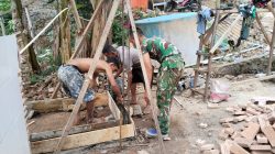 Aksi Gotong Royong TNI dan Masyarakat Pinang Jaya