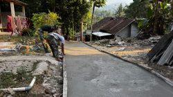Dinding Lapuk Kini Kokoh Berdiri: Memasuki Hari ke-6 TMMD ke-129, Senyum Syahrul dan Nur Hayati Membuncah