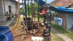 TMMD ke-129 KODIM 0410/KBL Bangun Sumur bor dan Fasilitas Wudhu Kelurahan Pinang Jaya