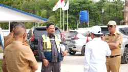 Bupati Tubaba Tinjau Progres Pembangunan RSUD Bersama BPKP Provinsi Lampung