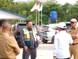 Bupati Tubaba Tinjau Progres Pembangunan RSUD Bersama BPKP Provinsi Lampung