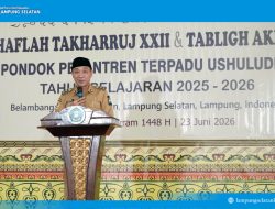 Wisuda Santri Ponpes Ushuluddin, Wabup Syaiful: Pesantren Pilar Penting Masa Depan Bangsa