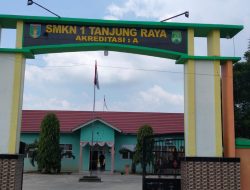 Terkendala Kesehatan, Kepsek SMK N 1 Tanjung Raya Jarang Ngantor