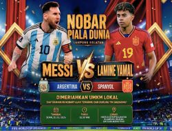 Gelar Nobar Final Piala Dunia di 17 Kecamatan, Pemkab Lamsel Ubah Kemeriahan Jadi Berkah bagi UMKM Lokal