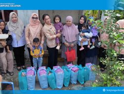 Ketua TP PKK Lampung Selatan Perkuat Pendampingan Anak Berisiko Stunting