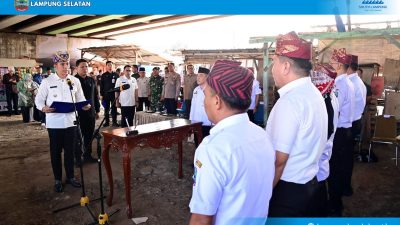 Bupati Egi Tinggalkan Aula, Pilih Bawah Flyover Natar untuk Lantik 12 Pejabat
