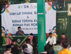 Gebyar Dhuha dan Serah Terima Kunci Bangun Omah Pak Rokhim Wujud Sinergi Dakwah, Kepedulian, dan Pemberdayaan Umat