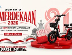 Lomba Konten Kemerdekaan bertema “Ceritakan Merah Putih dari Lampung Selatan”