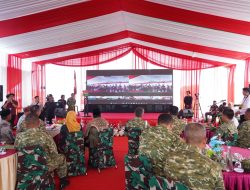 Danrem 043/Gatam Hadiri Launching 2.500 Jembatan Perintis Garuda dan 3.000 Titik Air Bersih