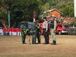 Pemukulan Gong, Kasdam XXI/RI Resmi Tutup TMMD ke 129 Kodim 0410/KBL