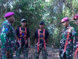 Brigif 4 Mar/BS Menembus Awan Merdeka: Aksi Heroik Pengibaran Bendera di Ketinggian 74 Meter Guncang Semangat Nasionalisme