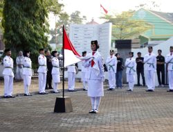 Pengukuhan 42 Anggota Paskibraka Kabupaten Lampung Selatan