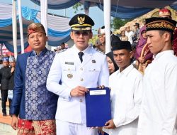 Penyerahan Remisi oleh Bupati Lampung Selatan kepada 422 Warga Binaan Pemasyarakatan Lapas Kalianda