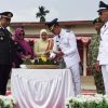 Upacara HUT-RI ke-81 Dilapangan Lambu Kibang Tubaba Berjalan Lancar
