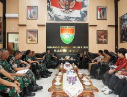 Perkuat Sinergi dan Koordinasi, Pangdam XXI/RI Terima Audiensi GM PLN UID Lampung