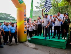 Gerak Jalan Sehat Radin Inten Semarakkan HUT ke-1 Kodam XXI/RI dan HUT ke-81 Kemerdekaan RI