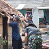 Yonif 9 Marinir Brigif 4 Mar/BS Gelar Bedah Rumah Ibu Suryati di Desa Paya