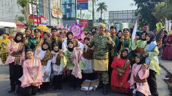 Kodim 0410/KBL Turut Meriahkan Karnaval Tapis Festival Krakatau XXXV Tahun 2026