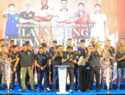 Launching Jersey Bhayangkara Presisi Lampung FC, Bidik Tiga Besar dan Jadi Perekat Masyarakat