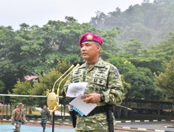 Danbrigif 4 Marinir/BS Resmi Buka Latgabma Super Garuda Shield Marfor 2026 di Yonif 7 Marinir
