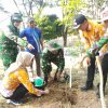 Kodim 0410/KBL Tanam Seribu Pohon di Taman Wisata Kehati